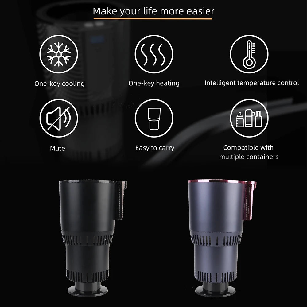 ThermoGrip Pro - Smart Car Cup Holder (Heating & Cooling)