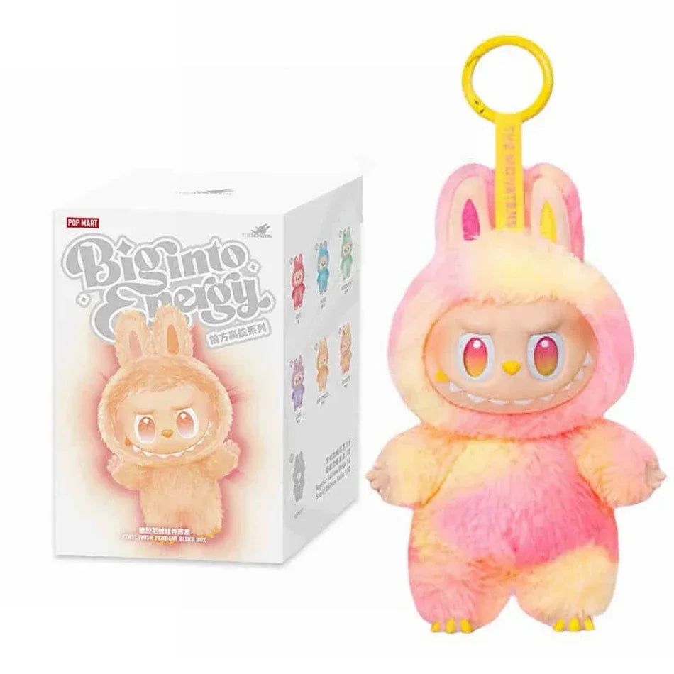 Labubu Keychain Collection - Authentic 15cm Plush Pendant | Big Into Energy Series