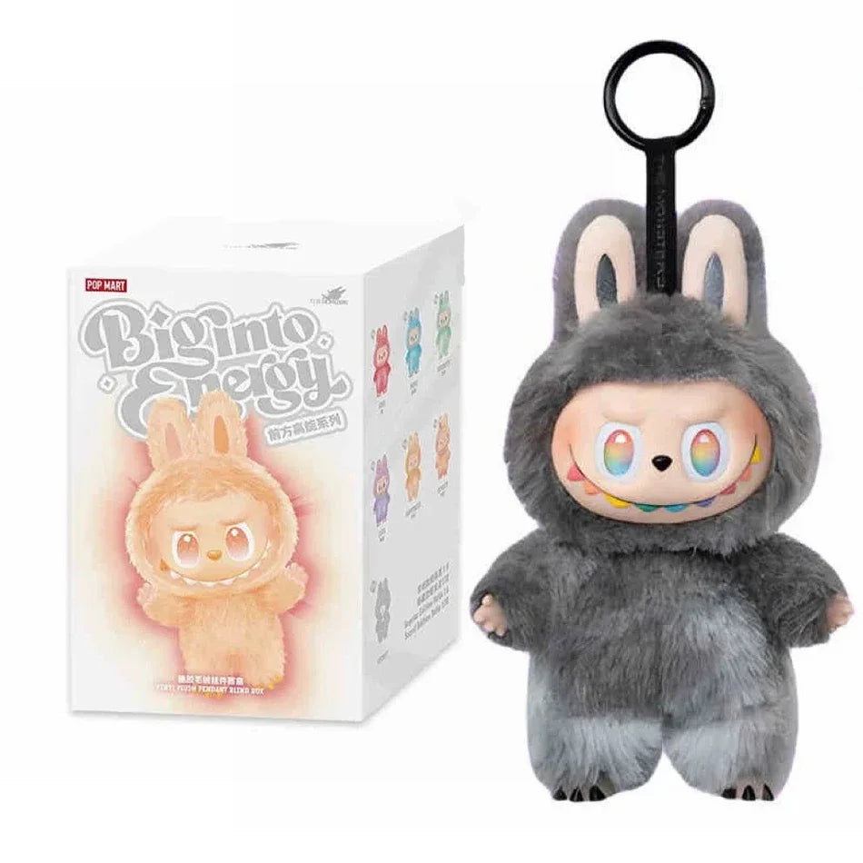 Labubu Keychain Collection - Authentic 15cm Plush Pendant | Big Into Energy Series