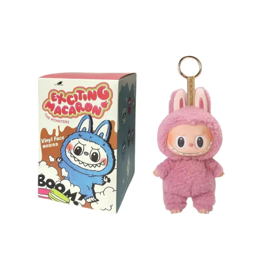 Labubu Keychain Collection - Authentic 15cm Plush Pendant | Big Into Energy Series
