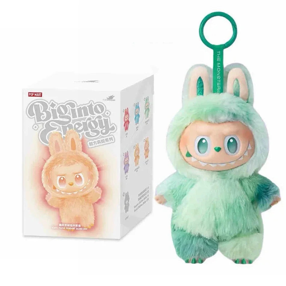 Labubu Keychain Collection - Authentic 15cm Plush Pendant | Big Into Energy Series