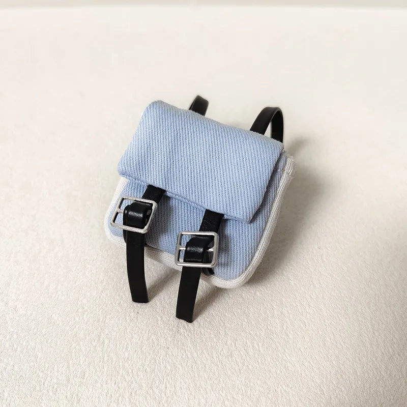 Labubu School Backpack & Accessories Set - Authentic 17cm Doll Clothes