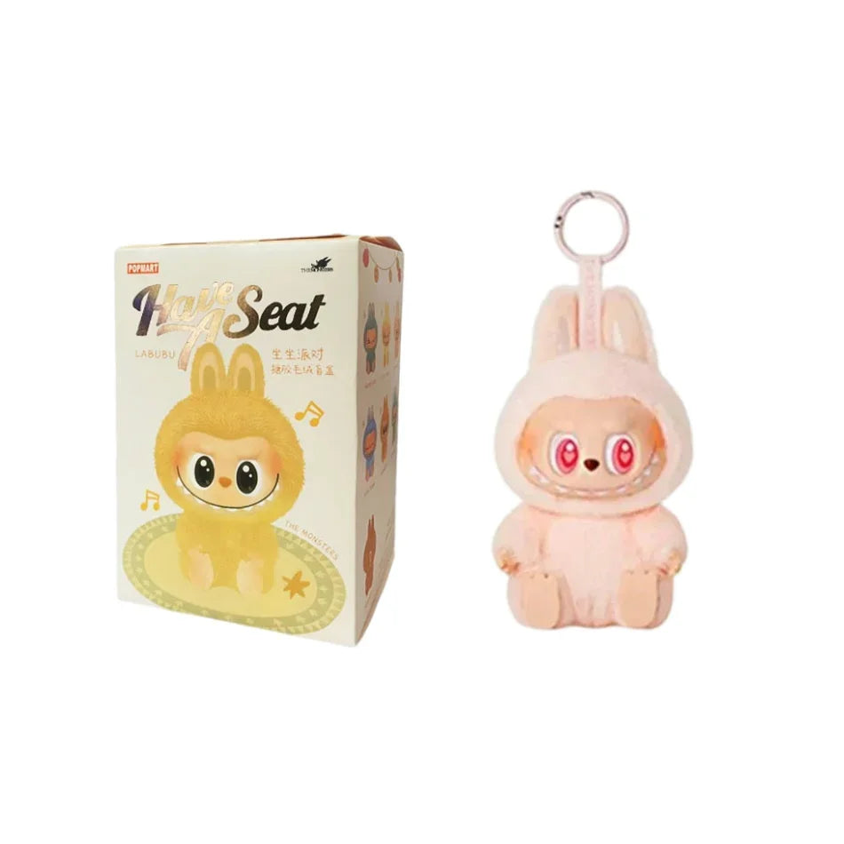 Labubu Keychain Collection - Authentic 15cm Plush Pendant | Big Into Energy Series