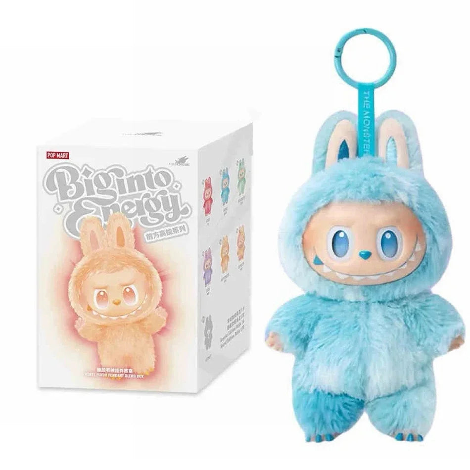 Labubu Keychain Collection - Authentic 15cm Plush Pendant | Big Into Energy Series