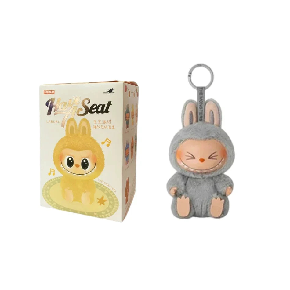 Labubu Keychain Collection - Authentic 15cm Plush Pendant | Big Into Energy Series