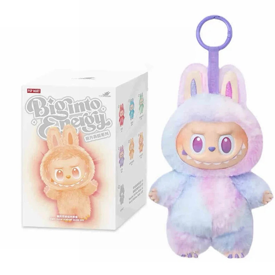 Labubu Keychain Collection - Authentic 15cm Plush Pendant | Big Into Energy Series