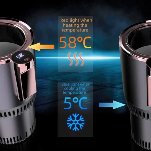 ThermoGrip Pro 2.0 - Smart Car Cup Holder (Heating & Cooling)